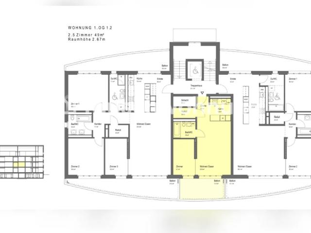 Rent a 2 ½ rooms apartment in Zürich Flatfox