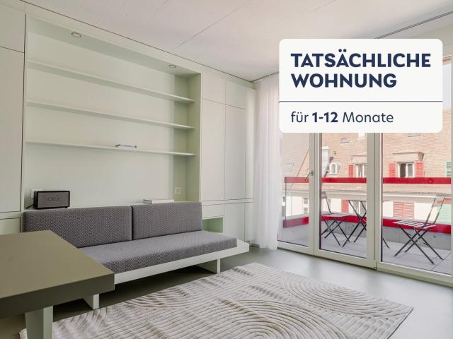 Rent a 2 ½ rooms furnished flat in Zürich Flatfox
