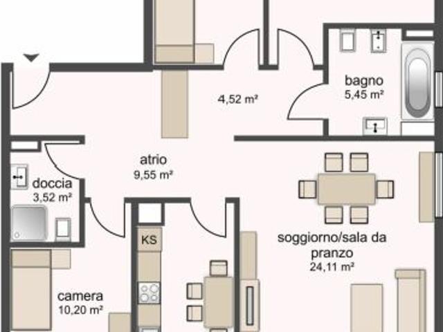 Rent a 4 rooms apartment in Biasca Flatfox