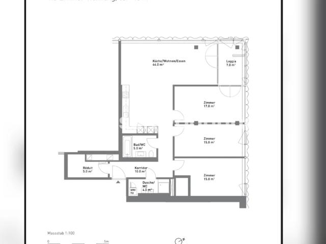 Rent a 4 ½ rooms apartment in Zürich Flatfox
