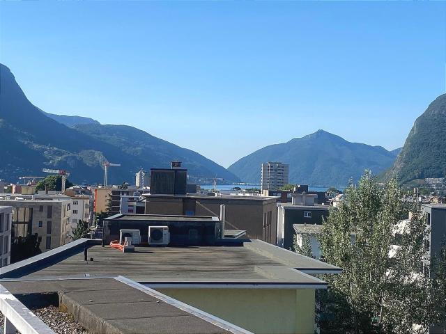 Rent a 4 ½ rooms attic flat in Pregassona Flatfox