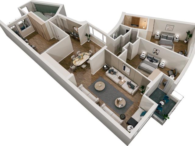Rent a 5 ½ rooms apartment in Zürich Flatfox