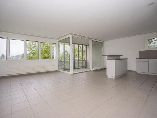 Rent a 5 ½ rooms attic flat in Péry