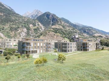 Rent a 5 ½ rooms attic flat in Raron Flatfox