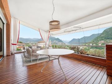 Rent a 6 ½ rooms attic flat in Montagnola Flatfox