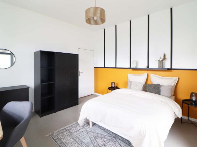 Rent this splendid 17 m² bedroom in coliving at Rosa Parks PA73