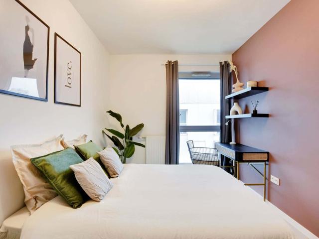 Rent this pleasant 10 m² in coliving bedroom in Paris PA98