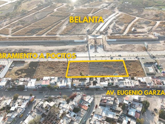 RENTA TERRENO EN LIBRAMIENTO A POCITOS AL NORPONIENTE DE LA CIUDAD GE
