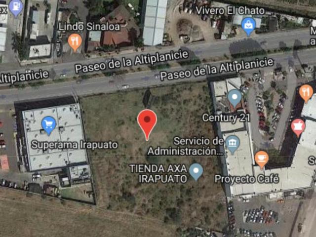 RENTA TERRENOS COMERCIALES EN LA MEJOR UBICACI?N DE IRAPUATO