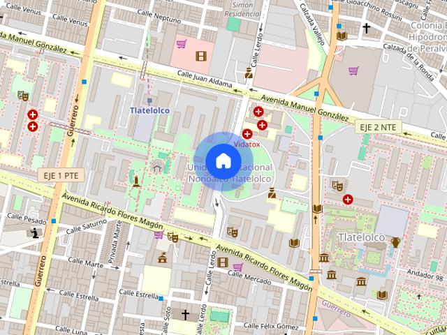 Renta Amplio Departamento Amueblado de 3 Recamaras en Col. Nonoalco Tlatelolco