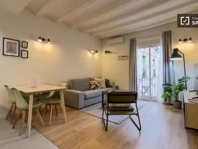 ¡Renta! Apartamento de 2 dormitorios en alquiler en El Raval.