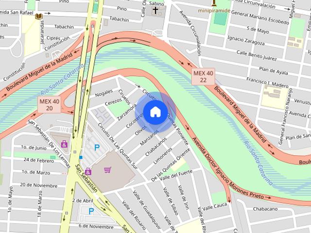 Renta casa en Melchor Ocampo #s/n, Colonia Residencial las Quintas, C.P. 67165