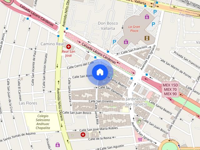 Renta casa en Calle San Román, Colonia Chapalita Oriente, C.P. 45040