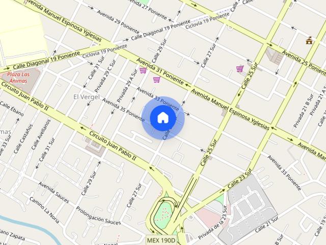 Renta casa en, Colonia El Vergel, C.P. 72400