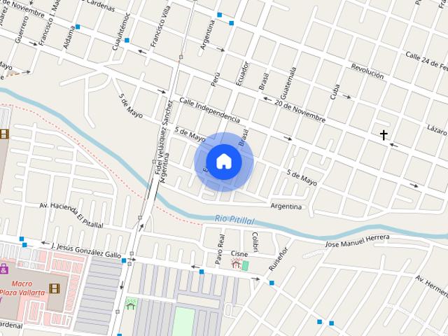 Renta casa en Copacabana 1, Paseo de La Ribera, 48290 Puerto Vallarta, Jal. #1, Colonia Garza Blanca, C.P. 48290