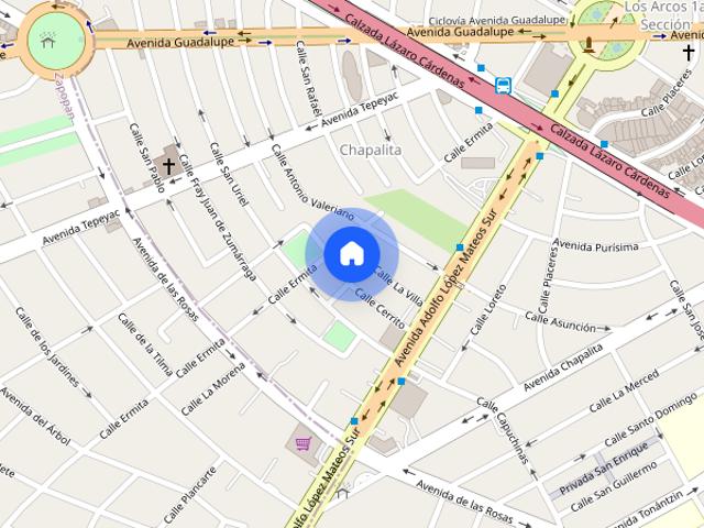 Renta casa en La Villa 2076, Chapalita, 44500 Guadalajara, Jal. #2076Int. B, Colonia Campo de Polo Chapalita, C.P. 44500
