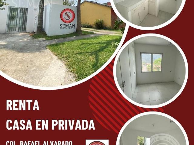 RENTA CASA EN PRIVADA ORIZABA, VERACRUZ