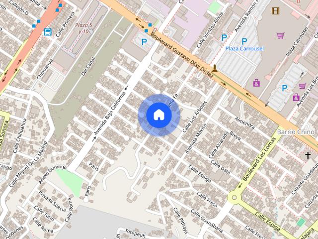 Renta casa en Santa Fe #WHI271654, Colonia Santa Fe, C.P. 22117