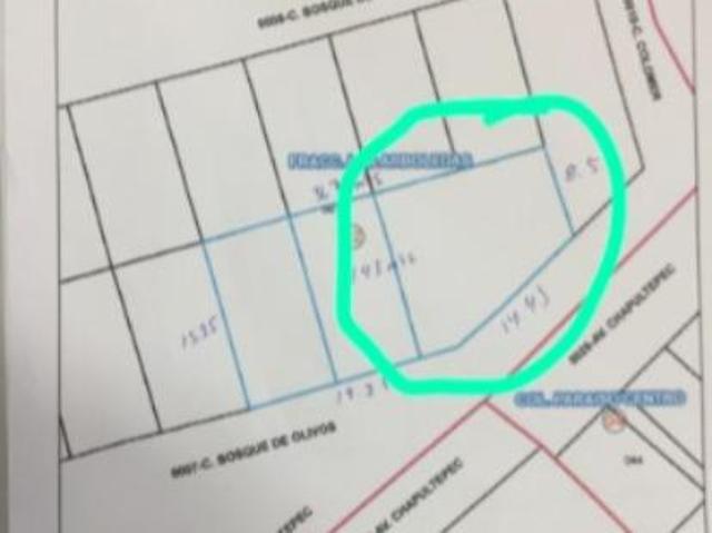RENTA DE TERRENO COMERCIAL EN LAS ARBOLEDAS