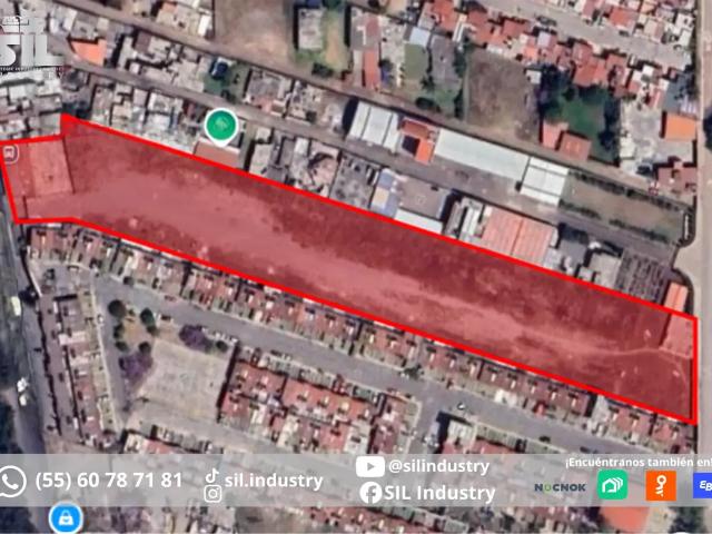 Renta de Terreno en Cuautitlán