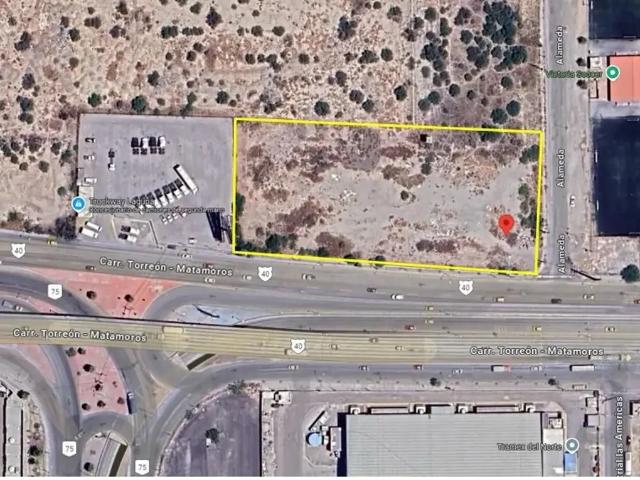 Renta de Terreno Industrial a Pie de Carretera en Torreón
