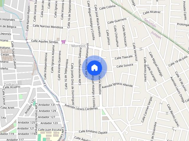 Renta de casa Morelos, Colonia Morelos, C.P. 62210