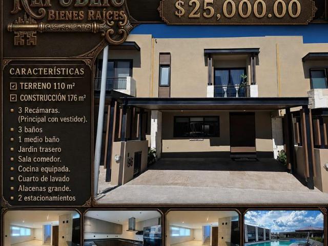 RENTA DE CASA NUEVA FRACCIONAMIENTO VILLA MAGNA EL MARQUES QUERETARO