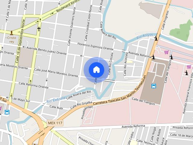 Renta de casa Atoyac Sur, Col Domingo Arenas, 74050 San Martín Texmelucan de Labastida, Pue Colonia Domingo Arenas, C.P. 74050