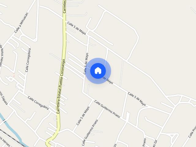 Renta de casa C. 5 de Mayo 417, San Martín, 72685 Santa María Coronango, Pue. #417, Colonia San Martín Zoquiapan, C.P. 72685