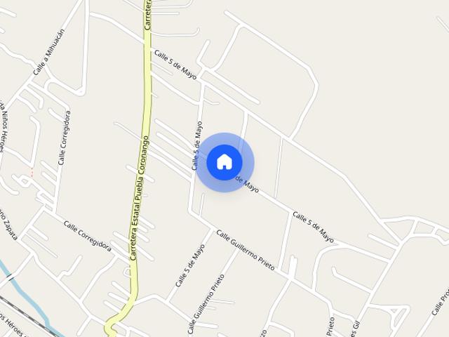 Renta de casa C. 5 de Mayo 417, San Martín, 72685 Santa María Coronango, Pue. #417, Colonia San Martín Zoquiapan, C.P. 72685