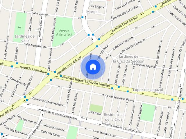 Renta de casa C. Isla Baru 2950, Jardines de La Cruz, 44950 Guadalajara, Jal. #2950, Colonia Jardines Del Sur, C.P. 44950
