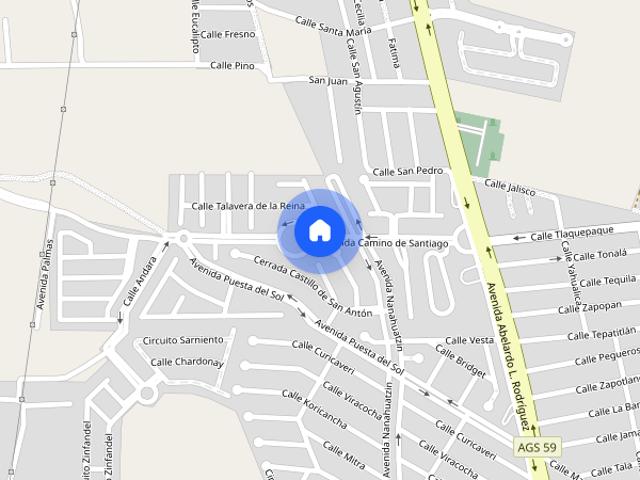 Renta de casa Calle Camino de Santiago 530 Carena Residencial, CP 20326, 20329 Aguascalientes, Ags Colonia Residencial Las Quintas, C.P. 20329