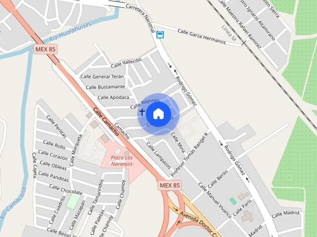 Renta de casa Centro de Linares # Colonia Linares Centro, C.P. 67700
