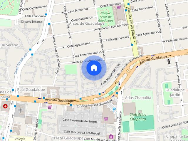 Renta de casa en Misión Santo Tomas, Plaza Guadalupe, 45030 Zapopan, Jal. #1023Int. 7, Colonia Plaza Guadalupe, C.P. 45030