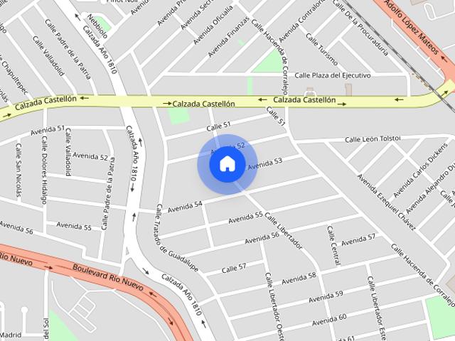 Renta de casa en Av. 53, Colonia Hidalgo, C.P. 21389