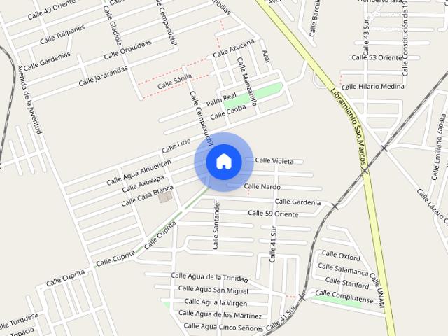 Renta de casa en C. Caoba Entre Manzanilla, San Miguel, Tehuacán, Pue. #2908 B, Colonia San Miguel, C.P. 75793