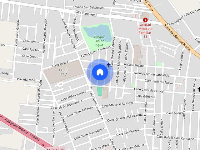 Renta de casa en, Colonia Ojo de Agua, C.P. 74042