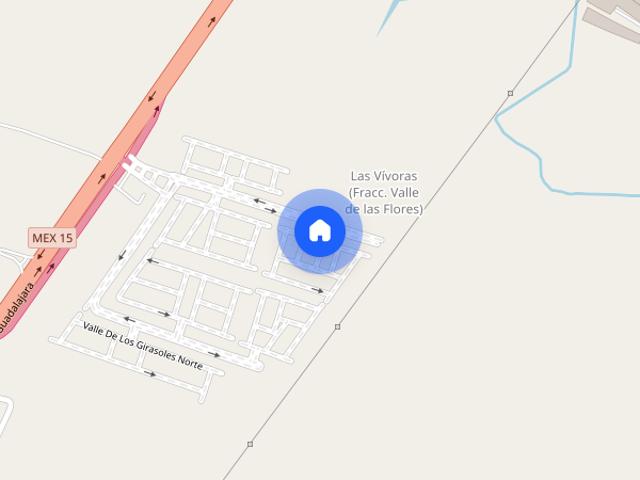 Renta de casa en, Colonia Las Víboras Fraccionamiento Valle de las Flores, C.P. 45640