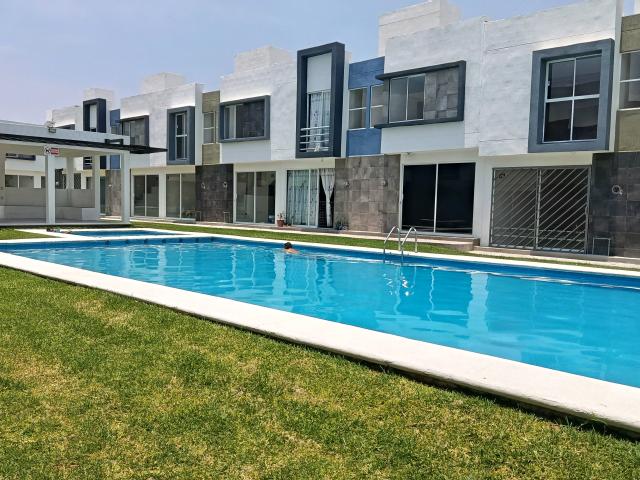 Renta de casa en Condominio en Emiliano Zapata, Morelos. Clave 6400