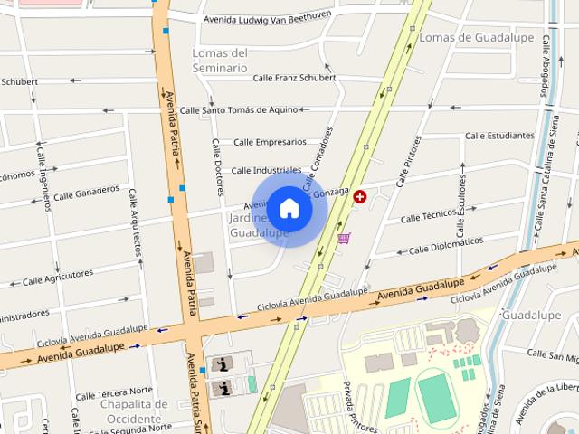 Renta de casa en CONTADORES #660, Colonia Jardines de Guadalupe, C.P. 45030