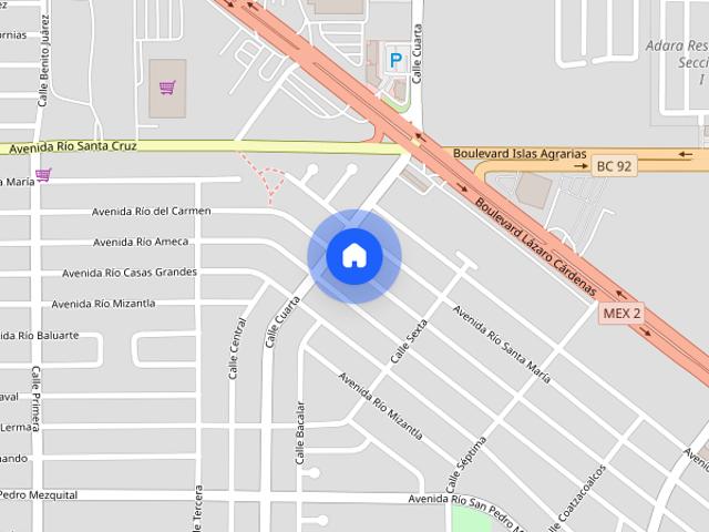 Renta de casa en Rio del Carmen, Colonia Nuevo Mexicali, C.P. 21399
