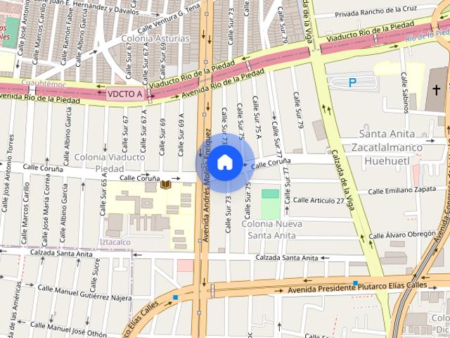Renta de casa en sur 73