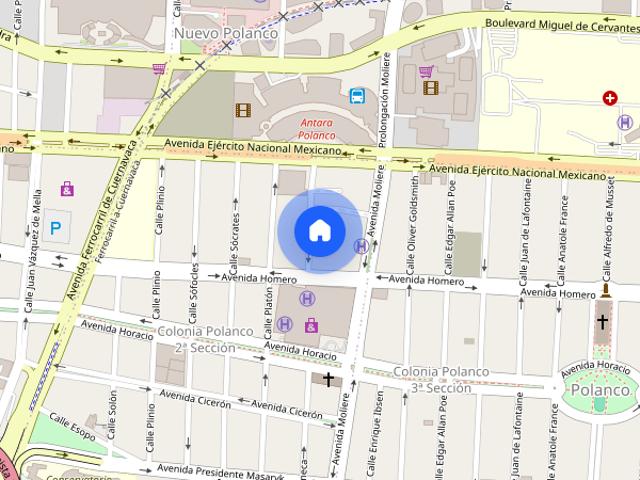Renta de casa en 1a. Cerrada Séneca 100, Colonia Polanco II Sección, C.P. 11530