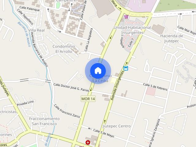 Renta de casa en 5 de Febrero 1, Centro, 62550 Jiutepec, Mor Colonia Centro Jiutepec, C.P. 62550