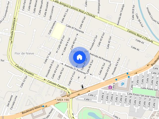 Renta de casa fraccionamiento estrellas del sur #S/N, Colonia Estrella del Sur, C.P. 72190