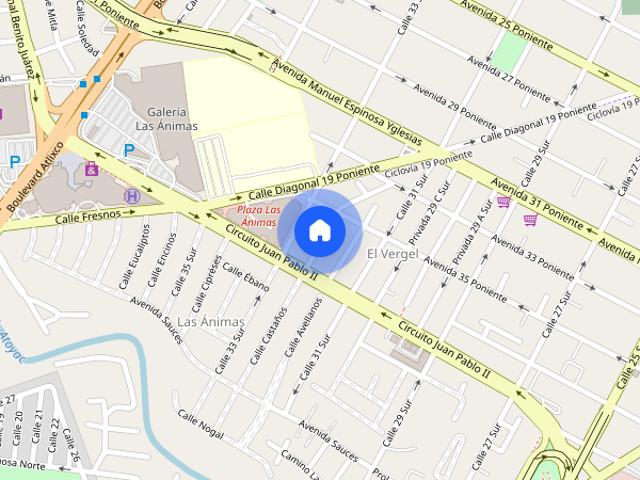 Renta de casa PRIVADA 31B SUR, Colonia El Vergel, C.P. 72400