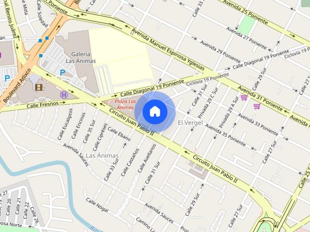 Renta de casa PRIVADA 31B SUR, Colonia El Vergel, C.P. 72400