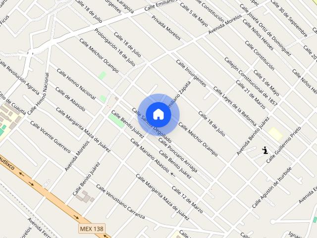 Renta de casa Sin nombre de calle #55, Colonia Emiliano Zapata, C.P. 62744