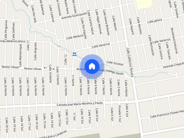 Renta de casa 10 Norte, Colonia Chapultepec, C.P. 22785