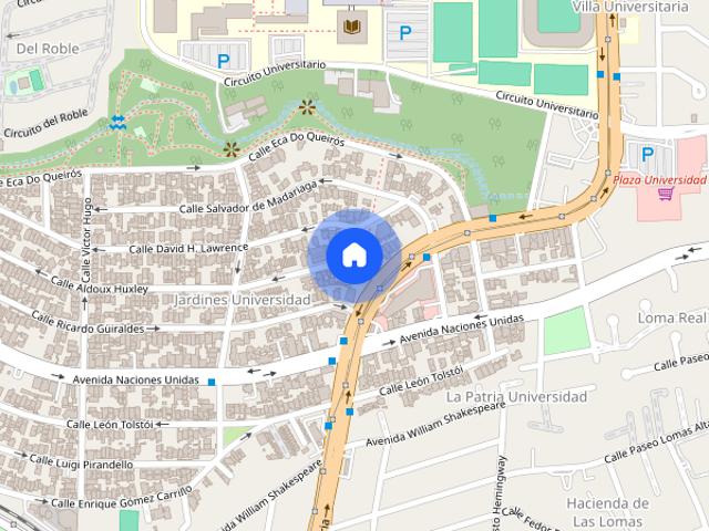 Renta de departamento C. Aldous Huxley 5024, Jardines Universidad, 45110 Zapopan, Jal. #5024, Colonia Jardines Universidad, C.P. 45110